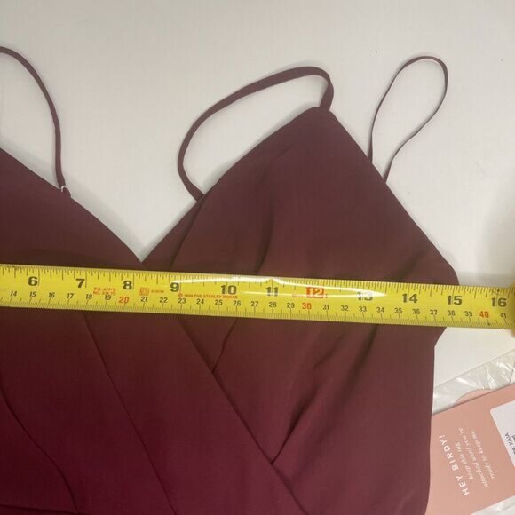 Birdy Grey Kaia Carbernet Bridesmaid Dress Size XS NWT - Picture 11 of 12